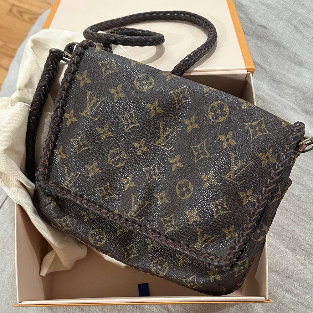 Louis Vuitton Dark Brown Monogram Crossbody Bag